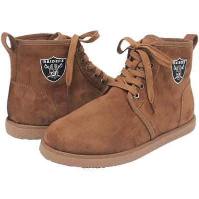 Las Vegas Raiders FOCO High Top Canvas Sneakers