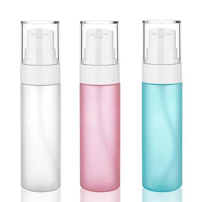 Fine Mist Spray Bottle 2oz/60ml 3 Pack Plastic Makeup Setting Spray Bottle  TSA Approved Empty Cosmetic Refillable Travel Bottle Containers Sprayer for  Water, Perfume, Face & Hair Mist (Multicolored) - Yahoo Shopping