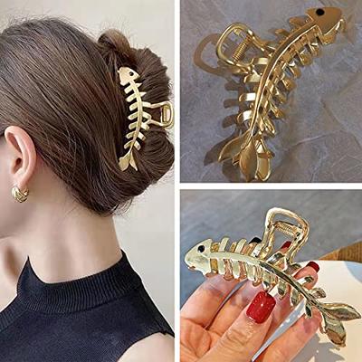 Hair Claw Clip 4 Inch Hair Catch Nonslip Strong Hold Hair Jaw Clamp Hair  Styling Accessories