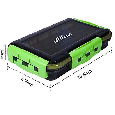 Large Tackle Box - Fishing Box - Fishing Tackle Boxes - Fishing Organizer  Outdoor Storage Portable Tackle Multifunctional Box, 3 In 1 Fishing  Double-layer Large Capacity Fishing Gifts For Men : 