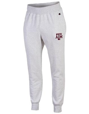Champion Reverse Weave Joggers, Texas A & M Aggies, 30.5 Silver