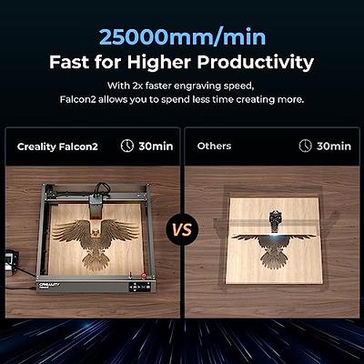 Colour engraving with the Creality Falcon2 22w Laser Engraver and Cutter!  😱 
