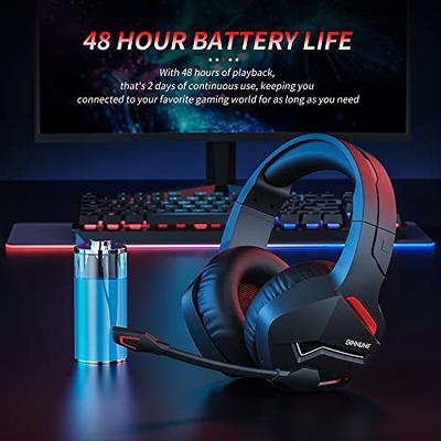 Gvyugke Wireless Gaming Headset for PS5, PS4, PC, 2.4GHz USB Gaming  Headphones with Microphone for Nintendo Switch, Mac, Computer, Bluetooth  5.3