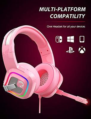 Wired Gaming Headset RGB Multi-Platform with Mic