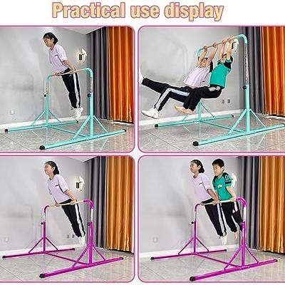 PreGymnastic No Wobble Gymnastics Bar, 6ft Long Base Gymnastic bar