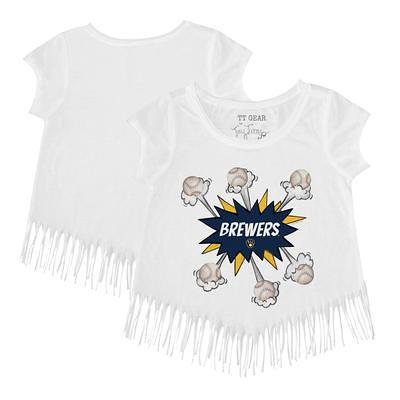 Milwaukee Brewers Tiny Turnip Toddler 2023 Spring Training T-Shirt - Navy