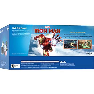 Sony Playstation VR Marvel's Iron Man VR Bundle: Playstation VR Headset,  Camera, 2 Move Motion Controllers, Marvel's Iron Man VR Digital Code for  PS4