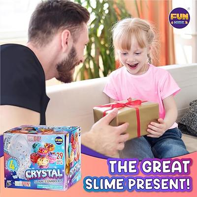 Fluffy Unicorn Slime Kit for Girls, FunKidz Cloud Gift Ages 6+