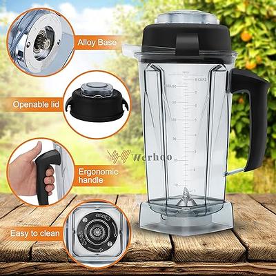 Replacement 64oz Blender Container Cup with Lid Blade Kit for Vitamix & C  Series