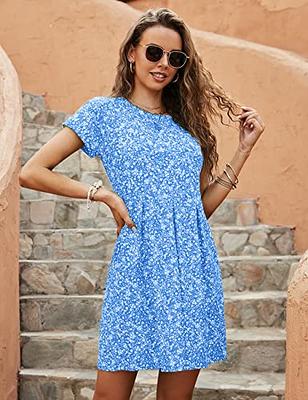 short sleeve casual dresses