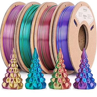 ERYONE Dual Color Silk PLA Filament Gold and Red