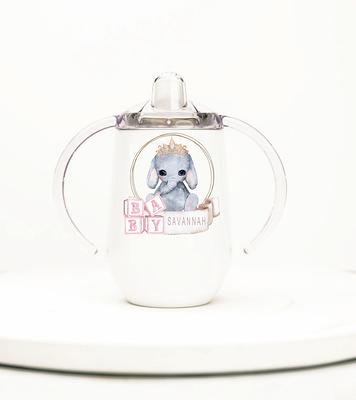 Custom Baby Girl Photo Sippy Cup (Personalized)