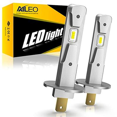 AILEO H1 LED Fog Light Bulb, 25W 6000 Lumens Super Bright 6000K