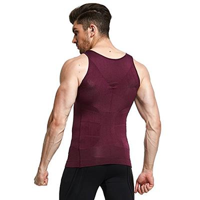 Men's Lightweight Body Shaper Shaped Waist Invisible Chest Corset Abdominal  Tight Vest Shapewear