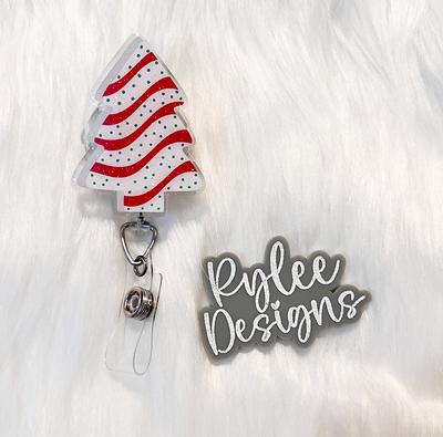 Christmas Badge Reel.christmas Holder.christmas.id Reel.badge Reel.nurse  Reels.badge.retractable.badge Holder - Yahoo Shopping