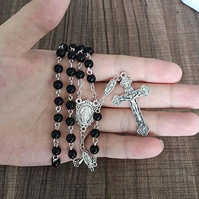 Good Catholic Exclusive Paracord Black Onyx Rosary - Good Catholic