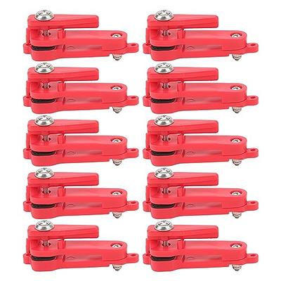 Jauarta 10PCS Heavy Tension Snap Release Clips Lightweight