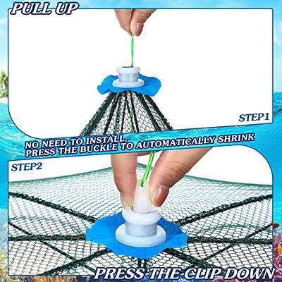 Drasry Fishing Bait Trap for Crawfish Shrimp Net Portable