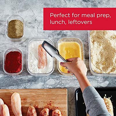 Rubbermaid Brilliance 10 Piece 2 Compartment Meal Prep Food