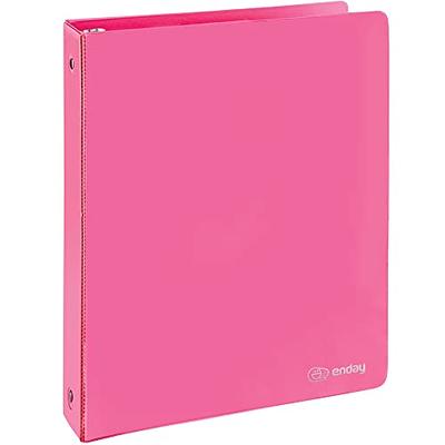 3 Ring Binder 1.5 Inch, 1 ½ inch Binder Clear View Cover with 2 Inside  Pockets, Colored School Supplies Office and Home Binders Pink, Blue,  Purple, Green (4 Pack) – by Enday - Yahoo Shopping