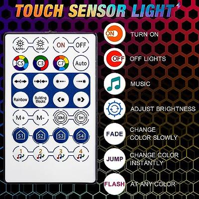 VIHOSE 24 Pcs Christmas Hexagon Lights Panels Cool Music Sync Honeycomb  Shape LED Lights Remote Control Gaming Light for Adults Kids Living Room  Bedroom Wall Children Room Gaming Room - Yahoo Shopping