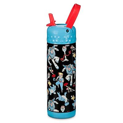 Simple Modern Disney Pixar Toy Story Kids Water Bottle with Straw Lid | Insulated Stainless Steel Cup for Boys, School | 14oz, Toy Story Andys Toys