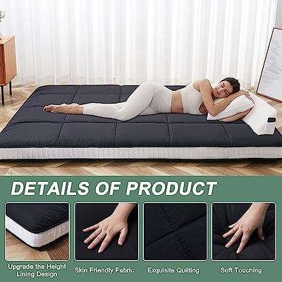 Japanese Floor Mattress for Adults Kids, Japanese Futon Mattress Sleeping  Mattress for Floor Foldable Mattress, Tatami Mat, Roll Up Mattress Camping