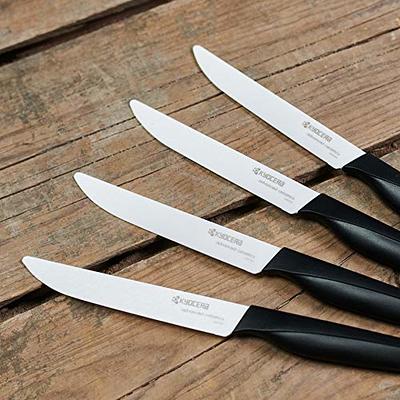  QUELLANCE Ceramic Chef Knife, Ultra Sharp Professional 6-Inch Ceramic  Kitchen Chef's Knife with Sheath Cover, Perfect Sharp Knife for Cutting  Boneless meats, Sashimi, Fruits and Vegetables (Black): Home & Kitchen