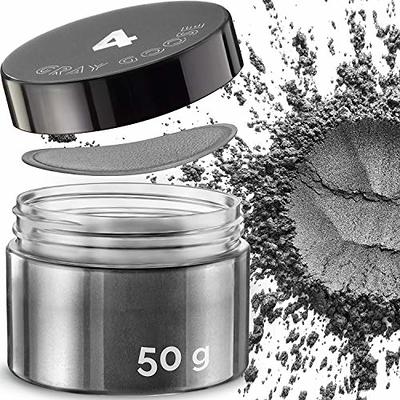 SEISSO Mica Powder - 3.5oz/100g Silver White Natural Epoxy Resin Dye Color  Pigment Powder for Soap Making, Slime, Nail, Paint, Bath Bomb Colorant etc.  - Yahoo Shopping