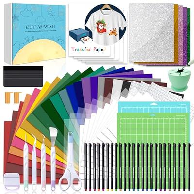 Cricut Maker 3 Machine Tools and Rainbow Vinyl Bundle