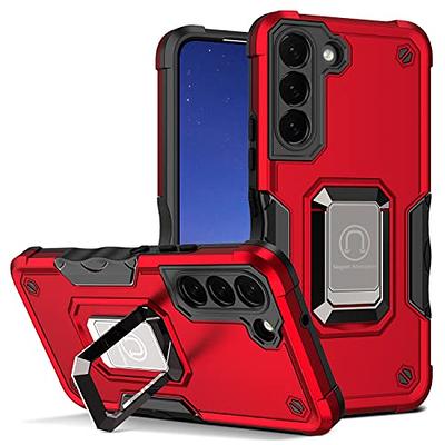 TJS for Samsung Galaxy S21 FE 5G Case, [Military Grade] Heavy Duty  Protective Cover, Magnetic Support Ring Kickstand Phone Case for Galaxy S21  FE 5G (Red) - Yahoo Shopping