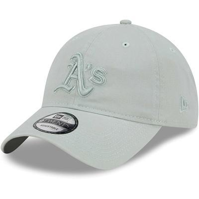 New Era Men's New Era Cream/Green Oakland Athletics Chrome Sutash 59FIFTY Fitted  Hat