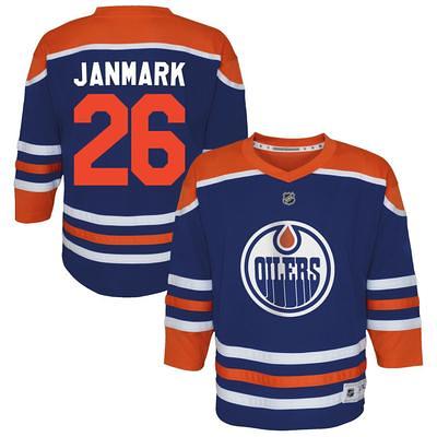 Men's Fanatics Branded Mattias Janmark Royal Edmonton Oilers Home Breakaway Jersey