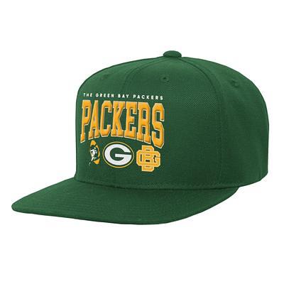 Youth Cream/Green Green Bay Packers Deadstock Snapback Hat