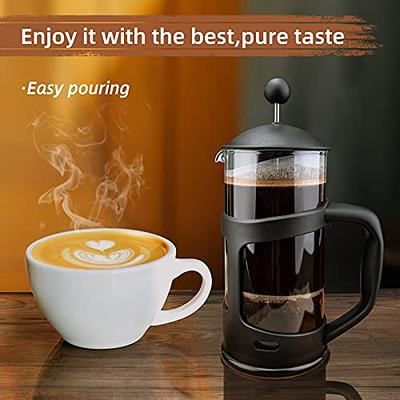 RAINBEAN Mini French Press Coffee Maker 1 Cups, 12oz Coffee Press, Perfect  for Coffee Lover Gifts Morning Coffee, Maximum Flavor Coffee Brewer with  Stainless Steel Filter, 350ml - Small - Yahoo Shopping