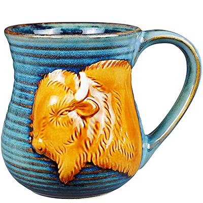 Yellow Handmade Ceramic Mug, Funky Cup, Colorful Mugs, Cute Gifts, Tea Set,  Coffee Lovers Gift - Yahoo Shopping