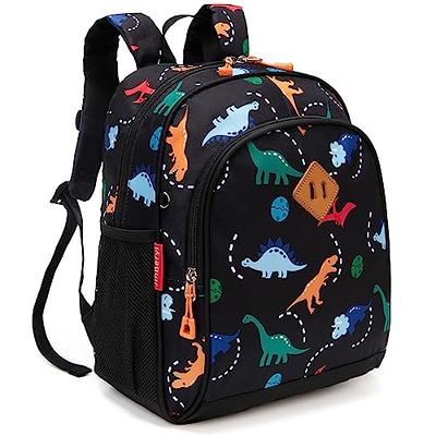 JinBeryl Toddler Backpack for Boys, 12 Inch Kids Dinosaur Backpack for  Preschool or Kindergarten, Black - Yahoo Shopping