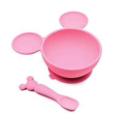 Avanchy Baby Bowls Silicone MINI Prep Bowl Set for Babies Kids Toddler for  Feeding Food 4 oz, Pink