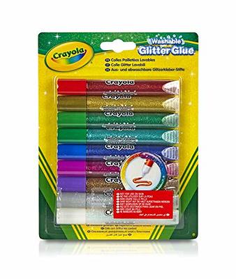 Assorted Colors Bright Tone Premium Glitter Glue Pens - 24 Pc