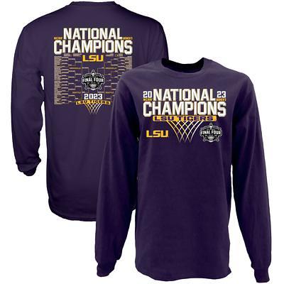 ProSphere Purple LSU Tigers 2023 NCAA Women's Basketball National