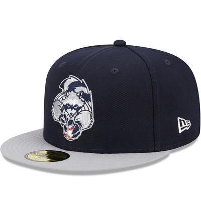 New Era Men's White, Navy Charleston RiverDogs Marvel x Minor League 59FIFTY Fitted Hat - White, Navy