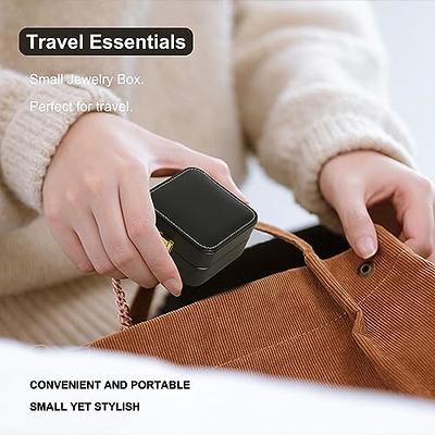 EverGlimp Small Travel Jewelry Case For Women