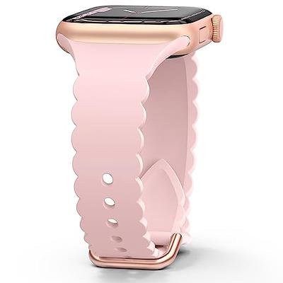 Lace Silicone Apple Watch Band Laser Cut Womens Apple Watch Band, Apple  Watch Band 38mm 40mm 41mm 42mm 44mm 45mm, Series 1-9 49mm 