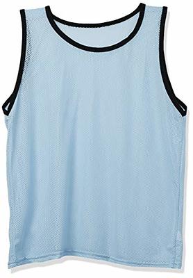 BlueDot Trading Adult Sports Pinnie Scrimmage Training Vest for Team  Practice for All Kinds of Sports Soccer, Lacrosse, Football, Basketball,  Sky Blue, 1 Pack - Yahoo Shopping