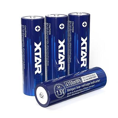   Basics 100-Pack AA Alkaline High-Performance Batteries,  1.5 Volt, 10-Year Shelf Life : Health & Household