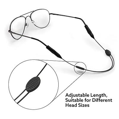 5 Pieces Glasses Strap Chain,spectacles Cord Sunglasses String Adjustable  Eyeglass Lanyard Neck Straps,eye Glasses Cord Chain Non-slip Glasses Holder