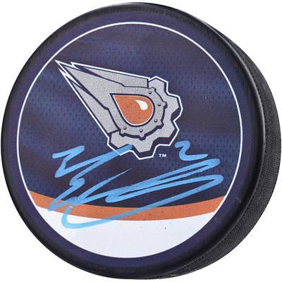 Brock Boeser Vancouver Canucks Autographed 2022-23 Reverse Retro Hockey Puck