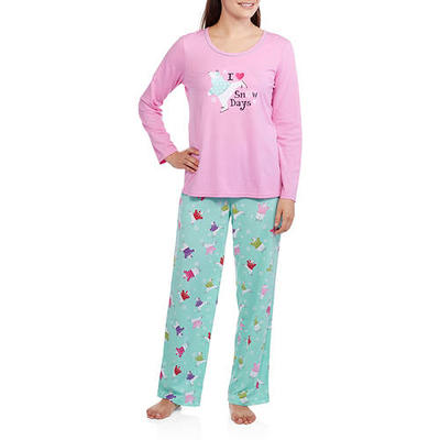 MyFav Matching Family Pajamas Sets Christmas Pjs with Letter and Plaid Long  Sleeve Jammies,Black,Women-XS at  Women's Clothing store