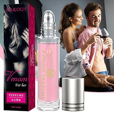 Pheromones Infused Essential Oil Perfume Cologne - Unisex for Women/Men,  Refreshing & Long-Lasting Light Fragrance Pheromone Perfume Roll On Perfume