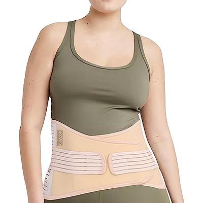  QEESMEI Postpartum Belly Band Abdominal Binder Post